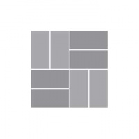Тротуарная плитка Steinrus Парк Плейс Color Mix 60 мм